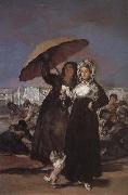 Francisco Goya Les Jeunes oil painting